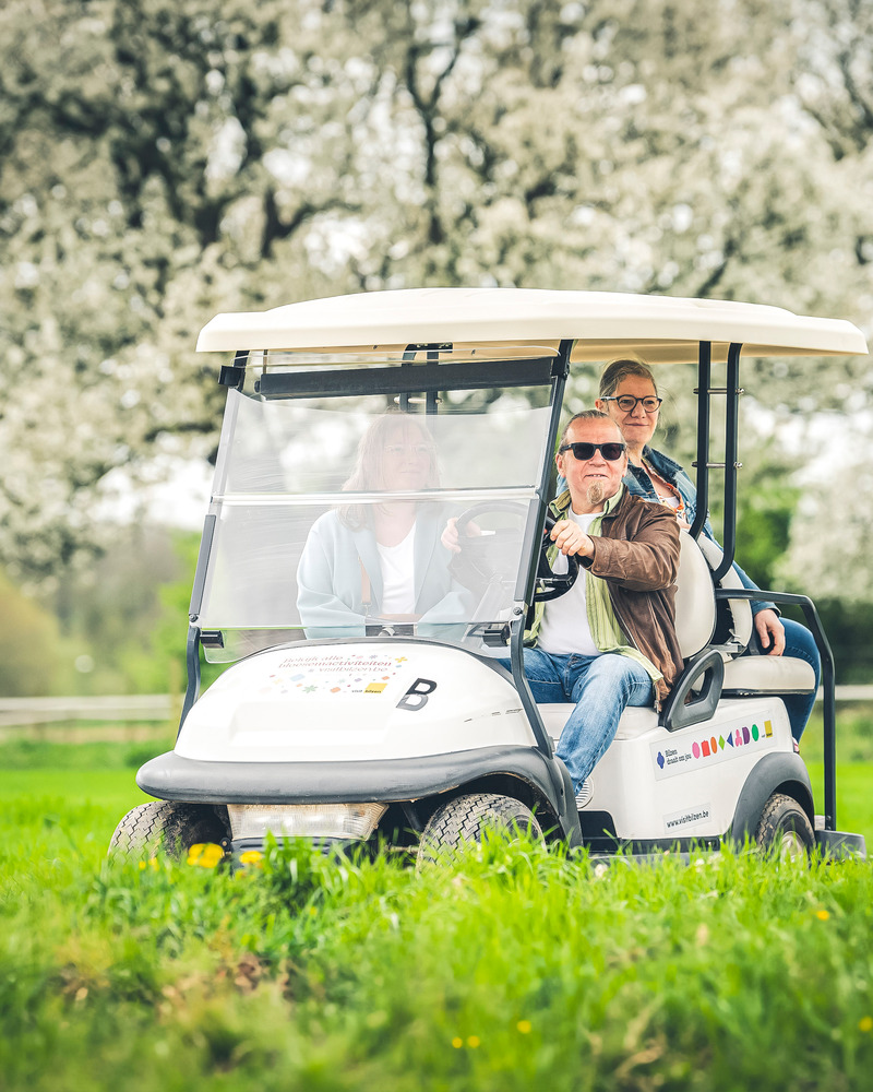 Elektrischen Golfwagen