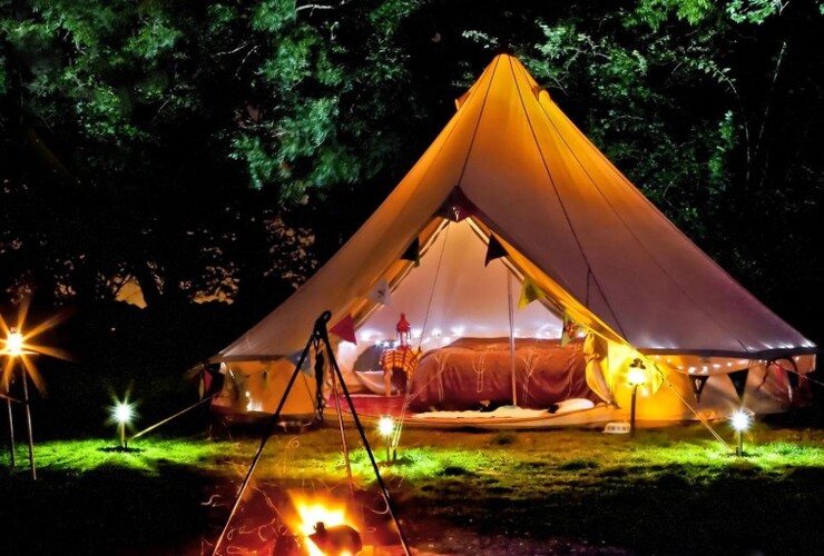 Glamping éco De Krekelwei